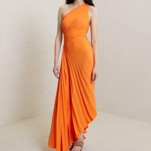 A.L.C Delfina Gown in Citrus / Orange, Size 00